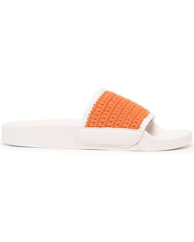 Senso Esme Knit-strap Sandals - Orange