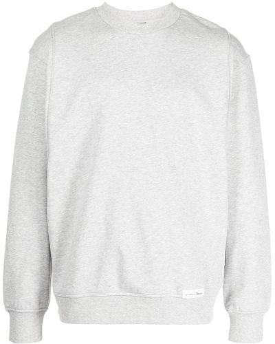 3.1 Phillip Lim Everyday Sweatshirt aus Frottee - Grau