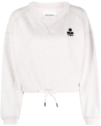 Isabel Marant Sweater Met Logo - Wit