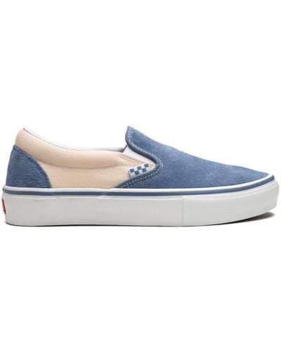 Vans Skate Slip-on "cream" Sneakers - Blue