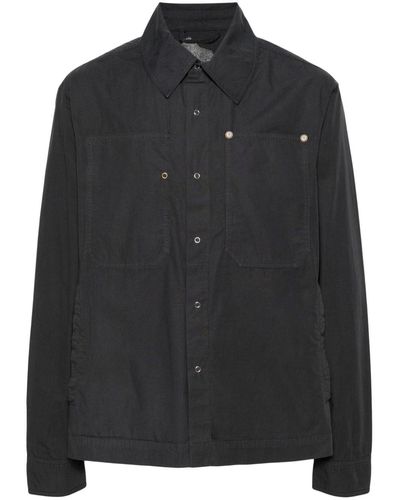 Objects IV Life Shell Cotton Shirt Jacket - Black