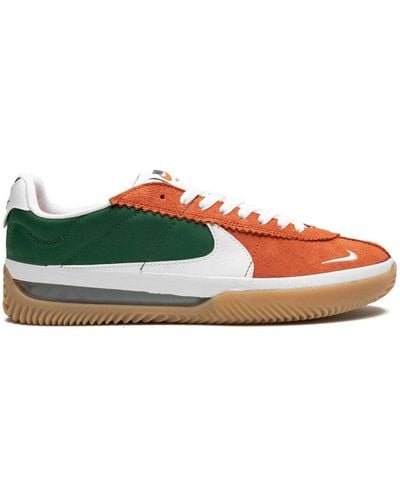 Nike Brsb "deep Orange/pine Green/white" Sneakers - Multicolor