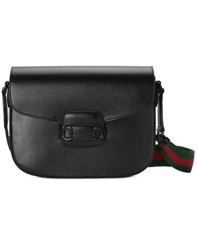 Gucci Horsebit 1955 Crossbodytas - Zwart