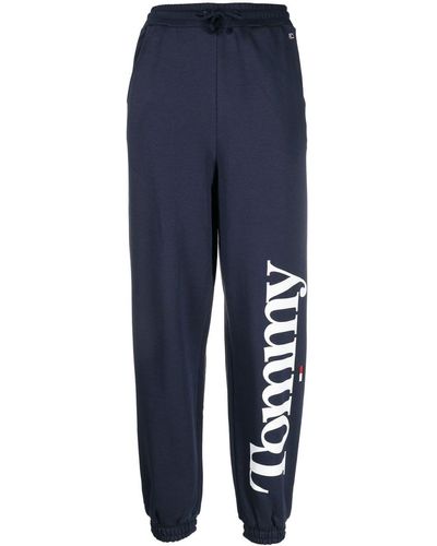 pants Tommy and sweatpants Sale Hilfiger | Track | to up for off 68% Lyst Online Women