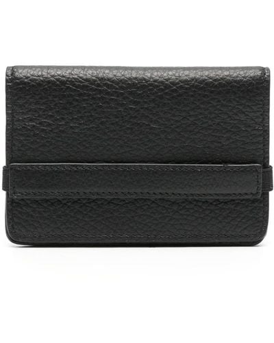 Common Projects Foldover Leather Cardholder - Black
