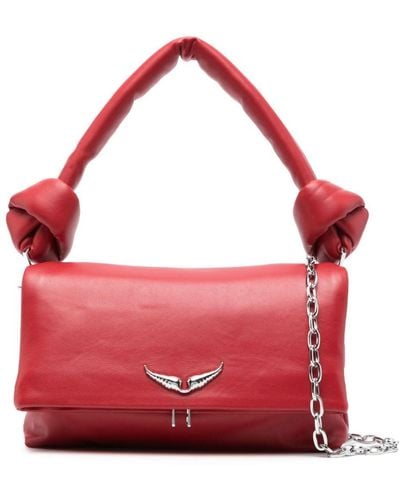 Zadig & Voltaire Rocky Eternal Leather Bag - Red