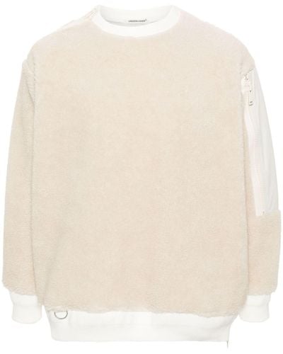 Undercover Fleece Long-sleeved Sweatshirt - Natural