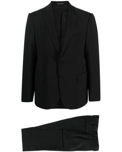 Emporio Armani シングルスーツ - ブラック