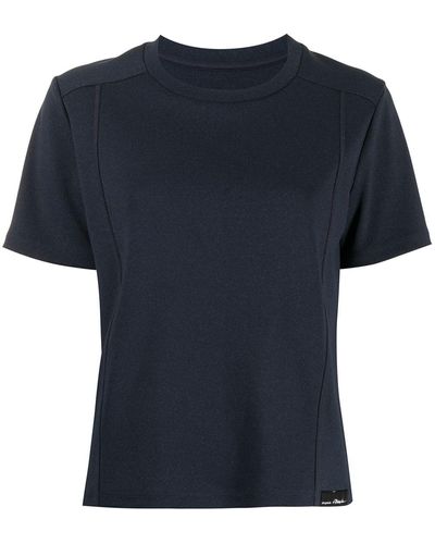 3.1 Phillip Lim T-shirt Met Print - Blauw