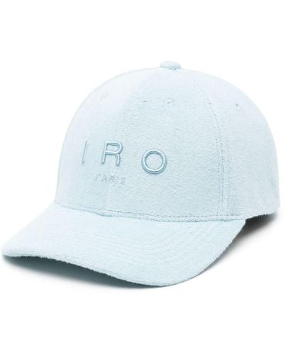 IRO Pet Met Geborduurd Logo - Blauw