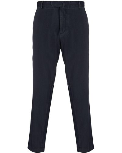 Dell'Oglio Straight-leg Chino Trousers - Blue