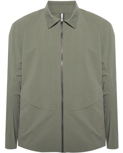 Veilance Crinkled lightweight jacket - Verde