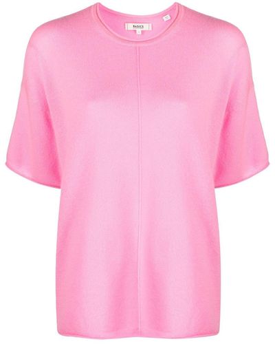 Chinti & Parker Short-sleeve Knitted T-shirt - Pink