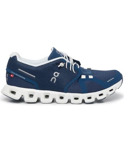 On Shoes Zapatillas bajas con logo estampado - Azul