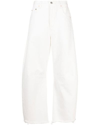 Citizens of Humanity Horseshoe Wide-leg Jeans - White