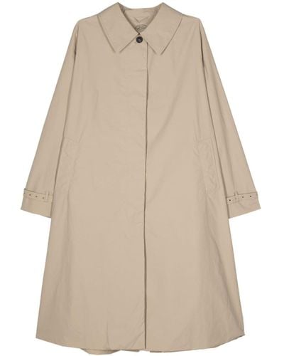 Save The Duck Gilda Buttoned-up Trench Coat - Natural