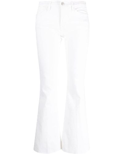 FRAME Cropped Jeans - Wit