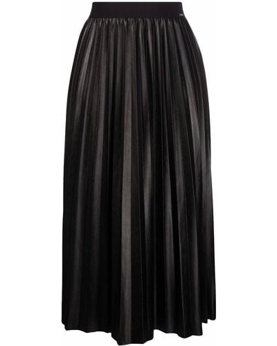 Liu Jo プリーツスカート - ブラック