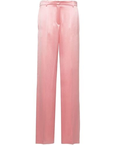 Magda Butrym High-waist Wide-leg Trousers - Pink