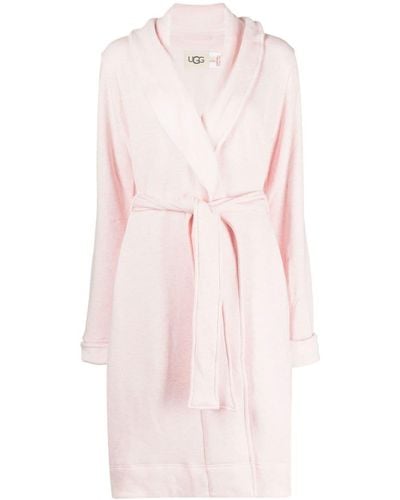 UGG Belted Fleece Robe - Pink