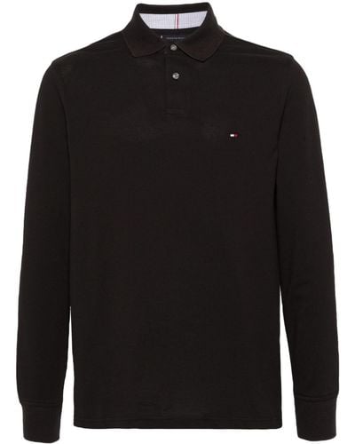Tommy Hilfiger 1985 Piqué Polo Shirt - Black
