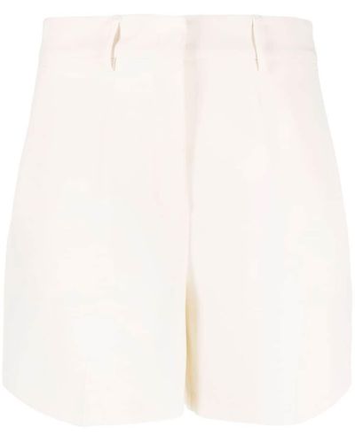 Blanca Vita Penelope Tailored Shorts - White