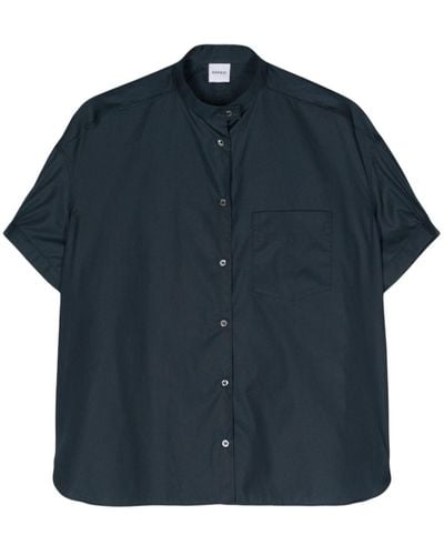 Aspesi Pleat-detail Shirt - Blue