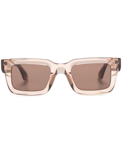 Chimi Core05 Sonnenbrille mit eckigem Gestell - Pink