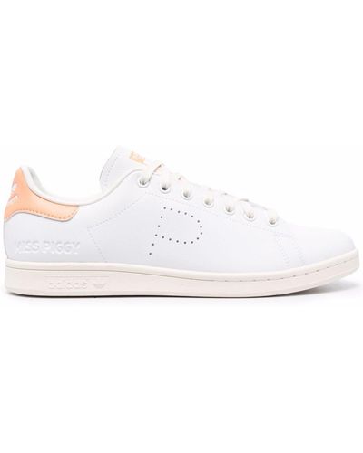 adidas Stan Smith Miss Piggy and Kermit Sneakers - Weiß