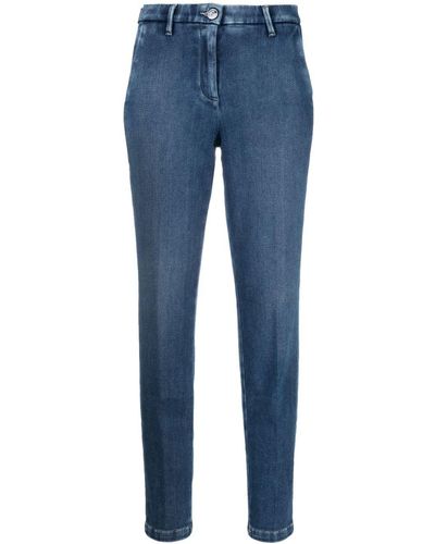 Jacob Cohen Jeans skinny a vita alta - Blu