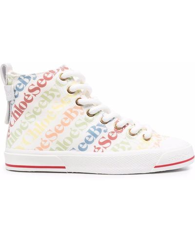 See By Chloé Aryana High-top Sneakers - Wit
