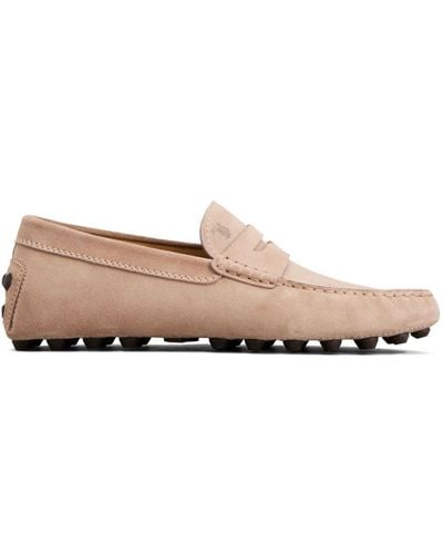 Tod's Gommino Driving Loafers - Natural