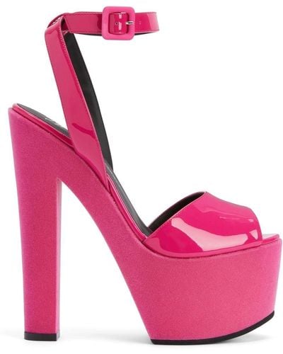 Giuseppe Zanotti Tarifa 170mm Platform Sandals - Pink