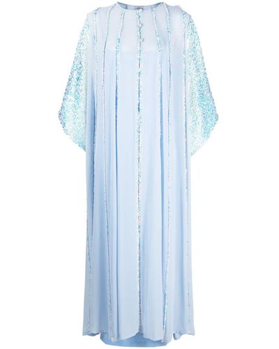Baruni Robe longue Jasmine - Bleu