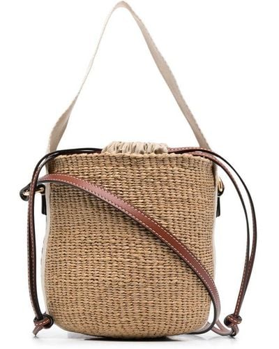 Chloé Small Woody Basket Bag - Multicolour