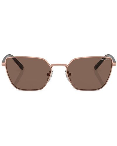 Vogue Eyewear Butterfly-frame Tinted Sunglasses - Brown