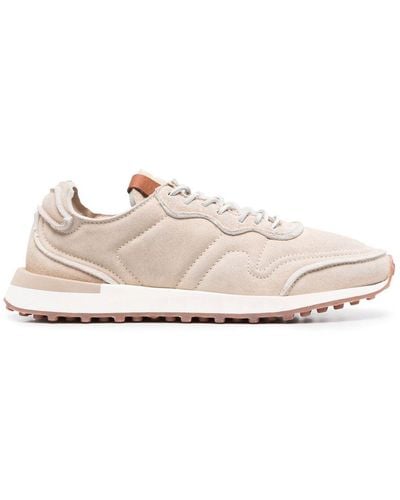 Buttero Panelled-design Sneakers - Pink