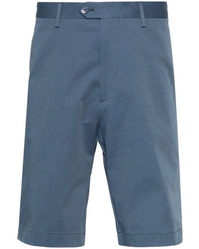 Etro Shorts mit Pegaso-Stickerei - Blau