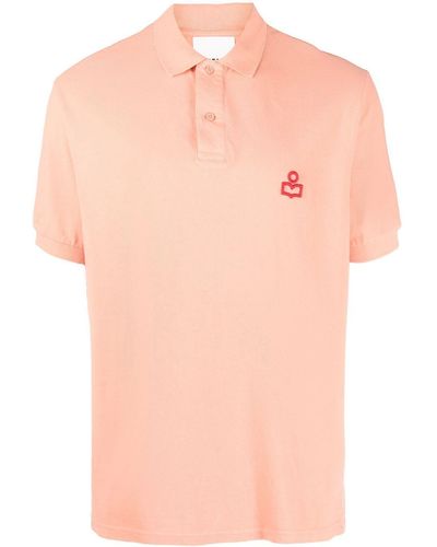 Isabel Marant Poloshirt Met Geborduurd Logo - Roze
