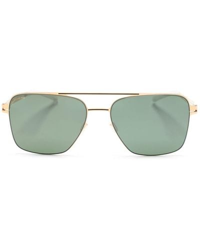 Mykita Bernie Pilot-frame Sunglasses - Green