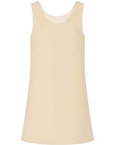 Rosetta Getty Scoop-neck Stretch Tunic - Natural