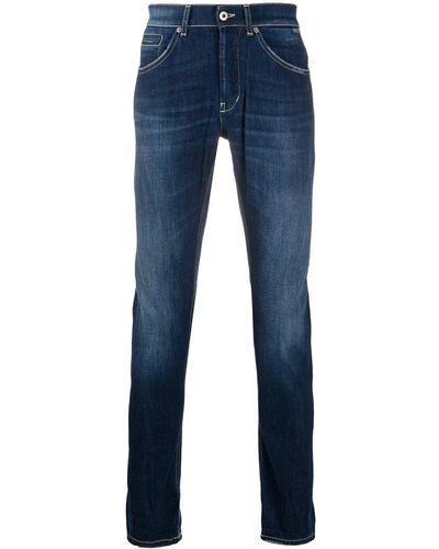 Dondup 'George' Skinny-Jeans - Blau