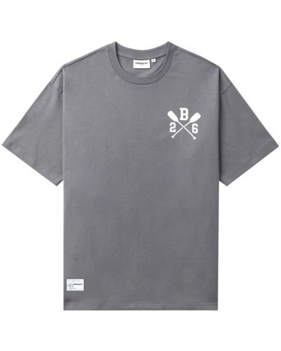 Chocoolate Graphic-print Cotton T-shirt - Gray
