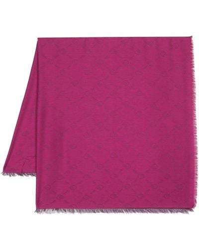 Pinko Schal mit Fransen - Pink