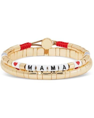 Roxanne Assoulin Mama Set aus drei Armbändern - Pink