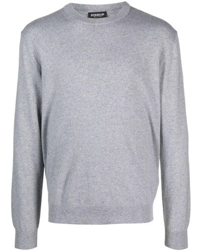 Dondup Fine-knit Long-sleeve Sweater - Gray