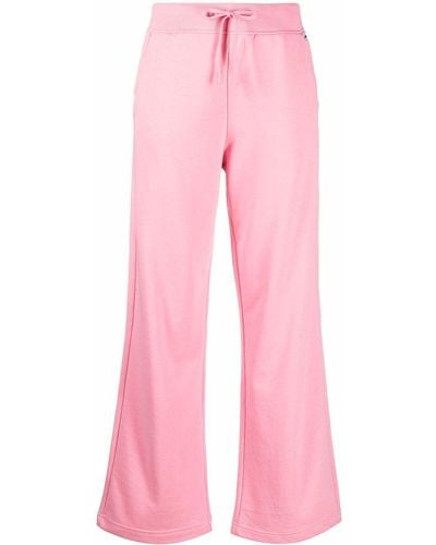 Tommy Hilfiger Drawstring-waist Track Trousers - Pink