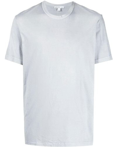 James Perse Short Sleeve Cotton T-shirt - White