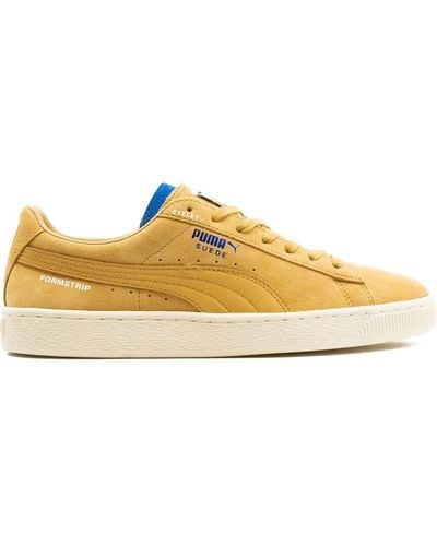 PUMA X Ader Error Suede Trainers - Yellow