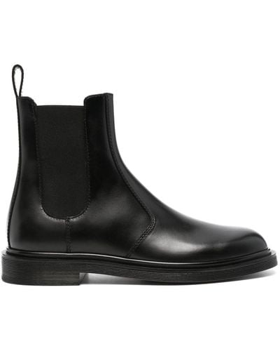 The Row Elastic Ranger Ankle Boots - Black